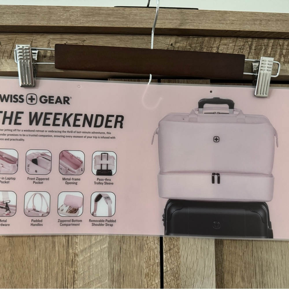 SwissGear Pink Travel Duffel Bag - Picture 11 of 13